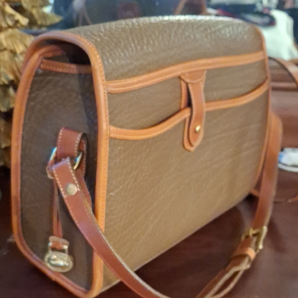Dooney & Bourke Tan Leather Bag - Picture 14 of 16